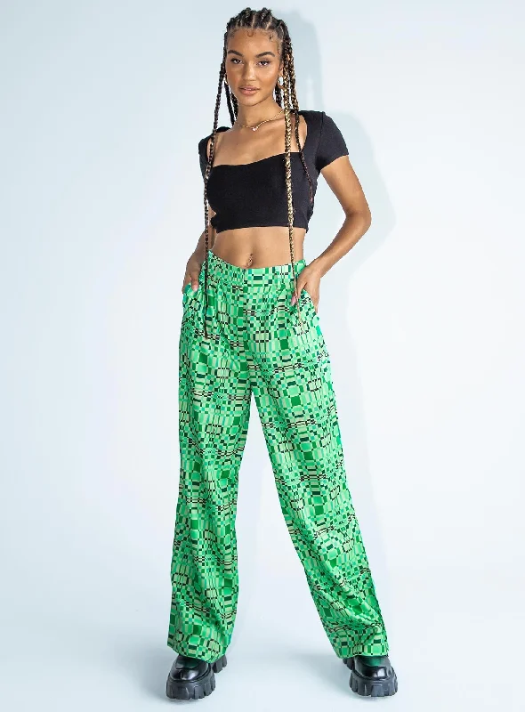 Kutcher Pants Green Flash Sale Starts