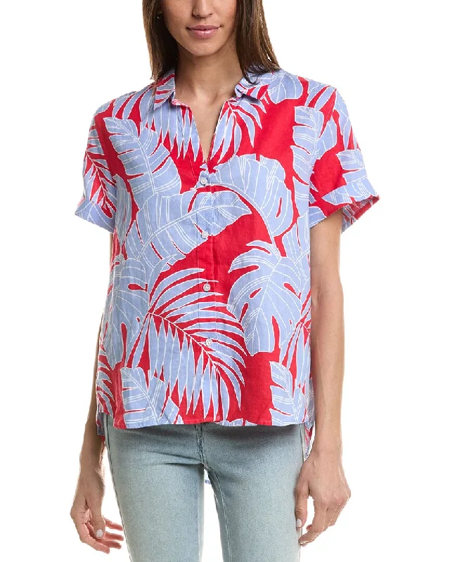 Tommy Bahama Peninsula Palms Linen Shirt Stylish Spring Fashion