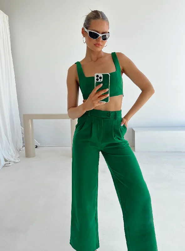 Huxley Set Green Embrace New Fashion