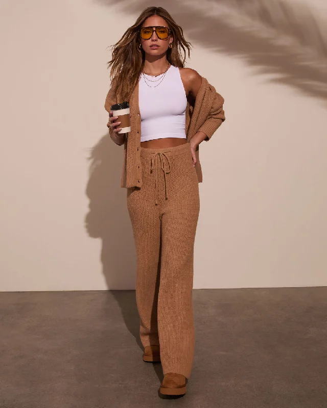 Sharna Ribbed Jogger Pants Step Ahead, Lead The Trend