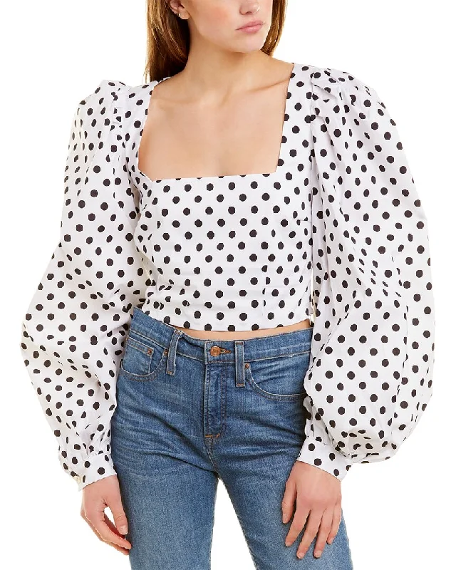 Caroline Constas Elliot Top Feminine Grace