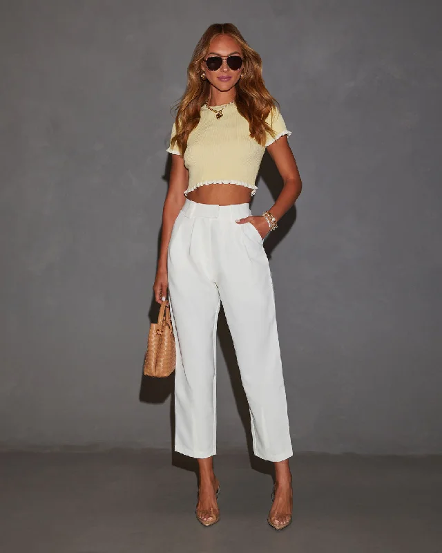 Linsey High Waist Trouser Style Revolution