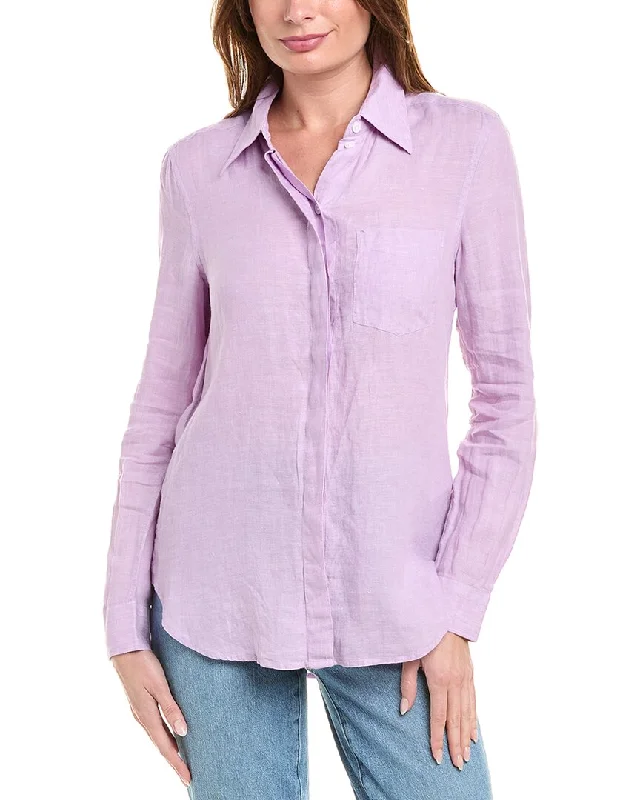 Reiss Campbell Linen Top Limited Time Special Offer