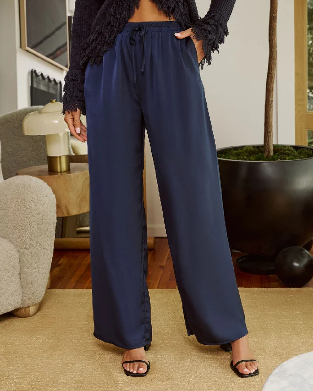 Brayley Crepe High Rise Pants Unleash Your Trendy Side