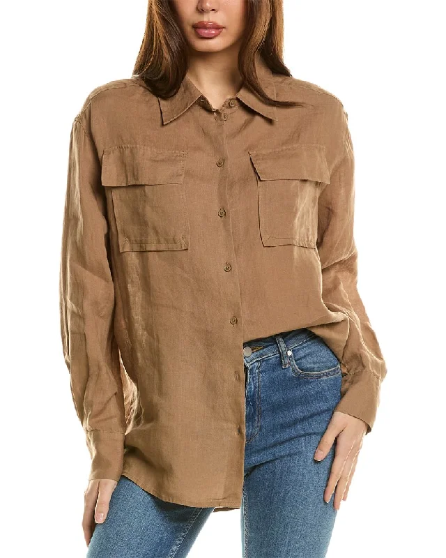 Reiss Soul Linen Safari Shirt Limited Time Deal