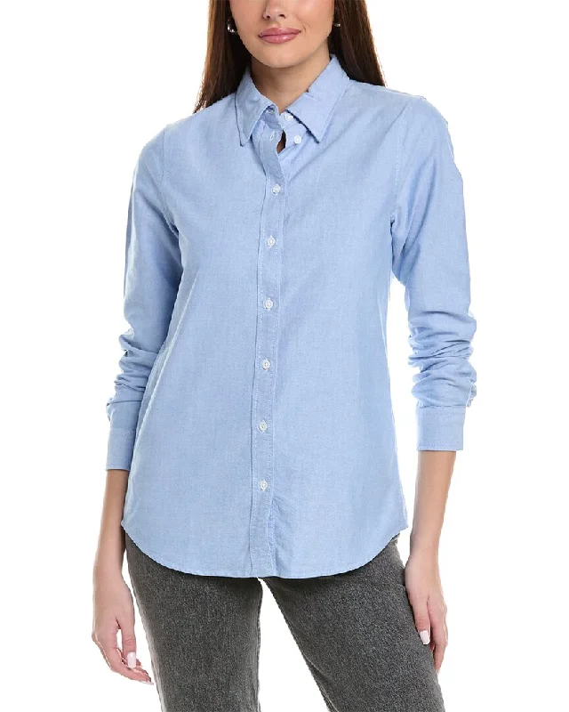 Reiss Allie Fitted Oxford Shirt Flash Sale Fever