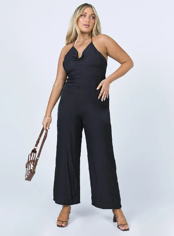 Both Of Us Jumpsuit Black Today Only