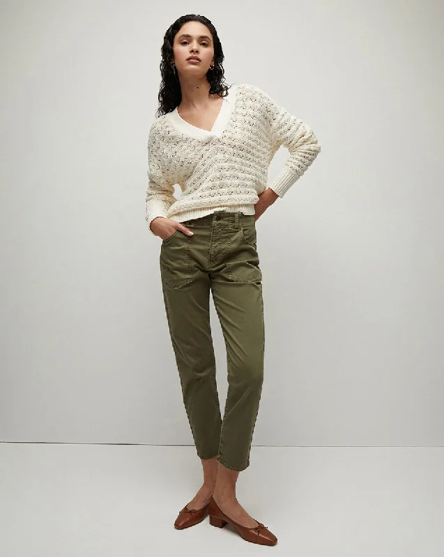 Arya Straight-Leg Pant Evening Elegance