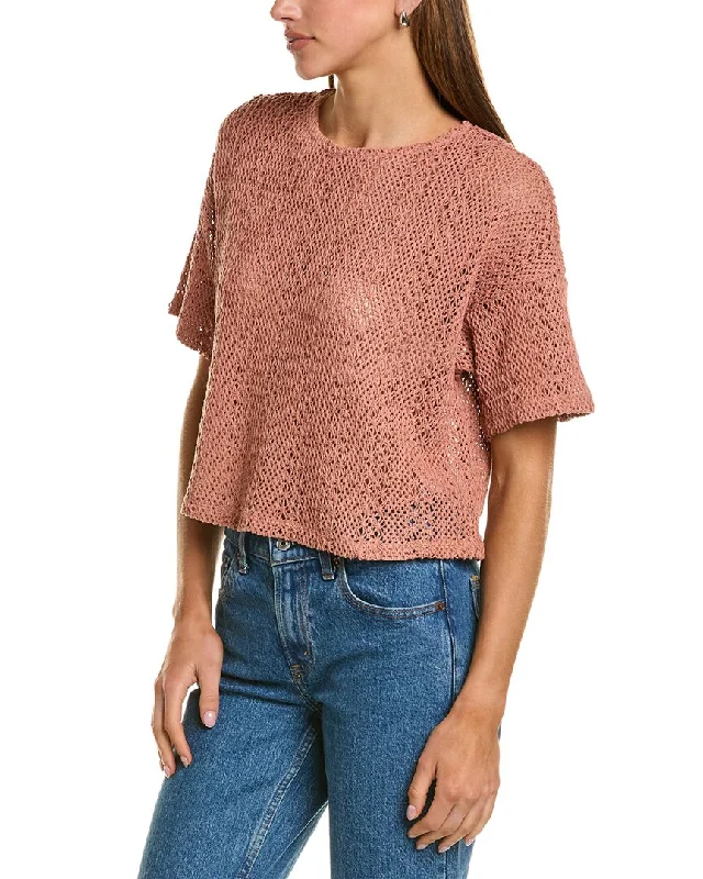 Splendid Finley Crochet Top Modern Romance