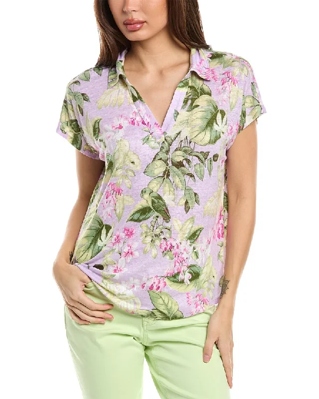 Tommy Bahama Linnea Orchid Dreams Linen Top Fashion Forward Outfits