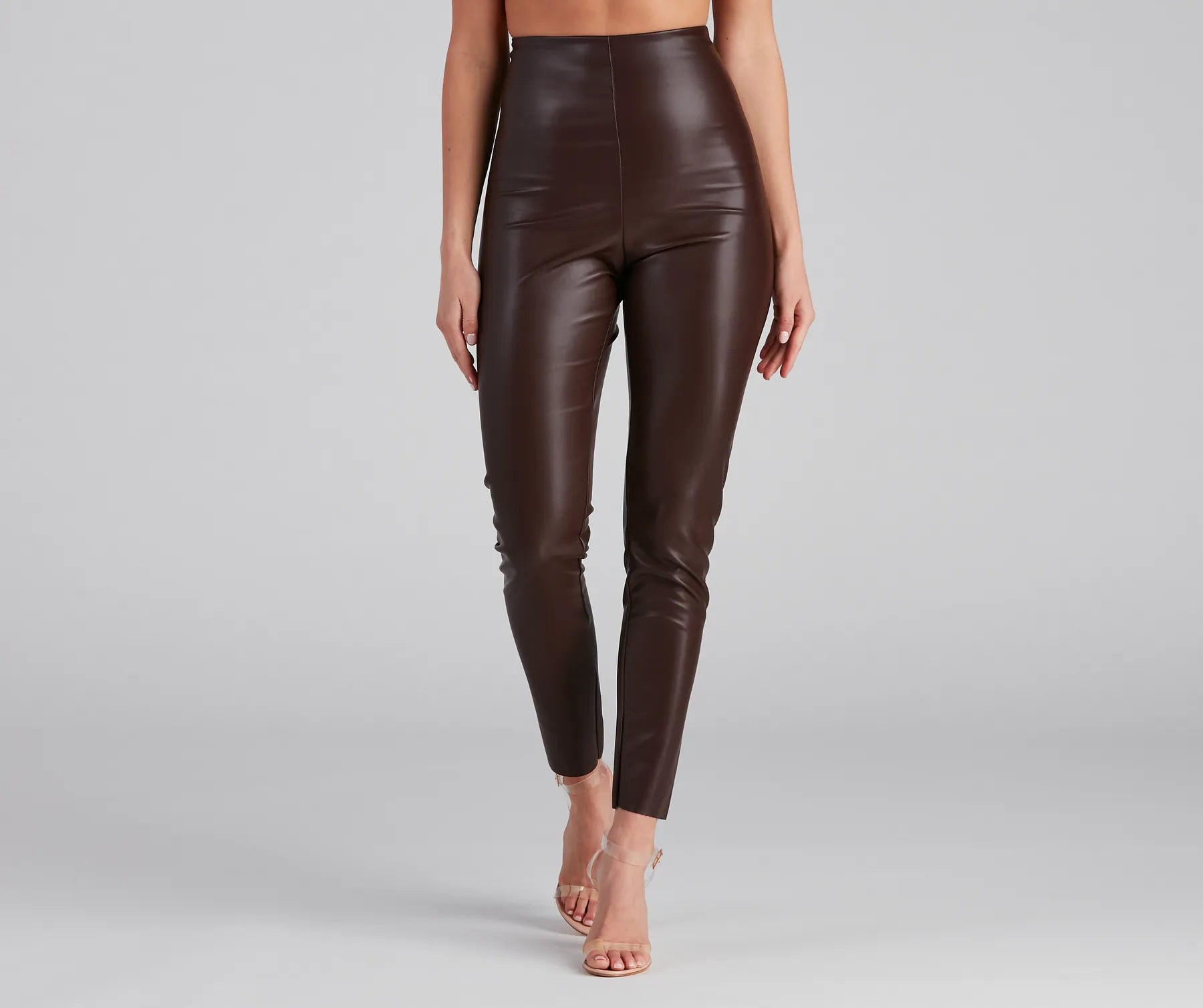 The One You Want Faux Leather Leggings Fashion-Forward