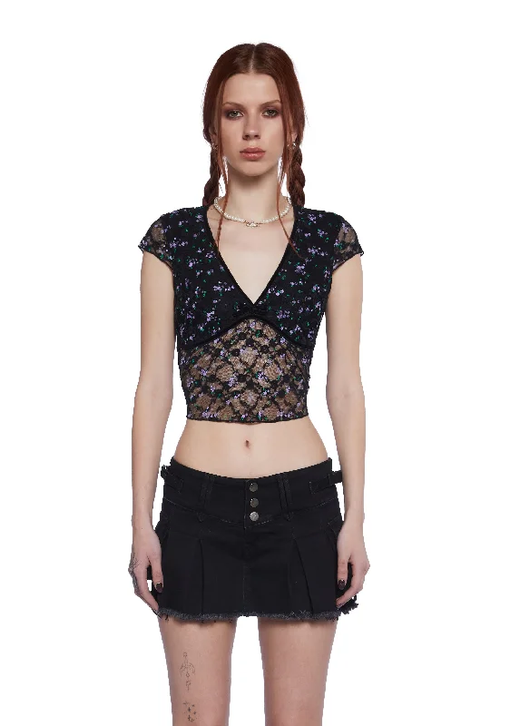 Fade Into You Lace Top Clearance Event