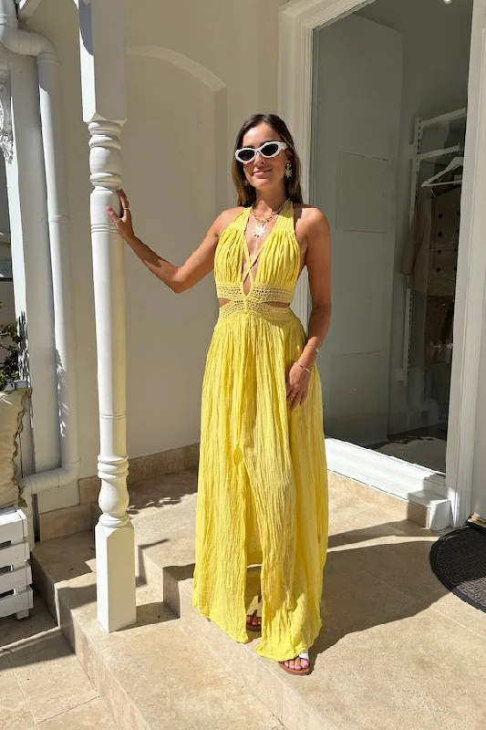 Artemis Dress Lemon Fashion Forward Outfits