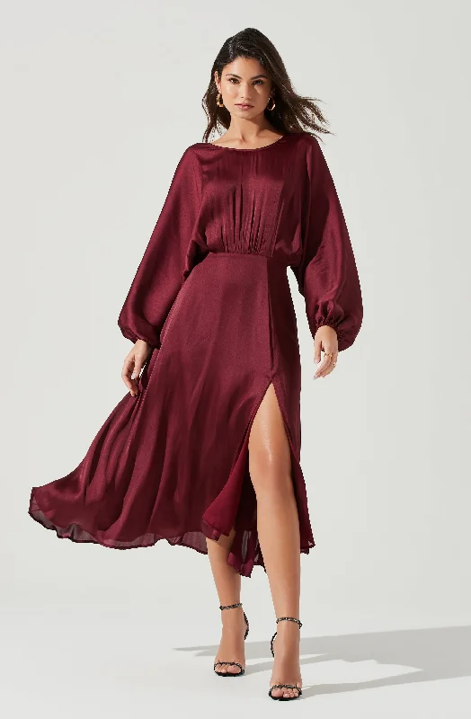 Marin Dolman Sleeve Midi Dress Must-Have Styles