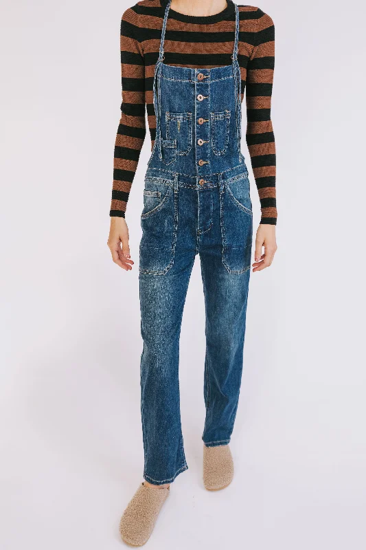 Blue Jean Baby Overalls Bold Patterns