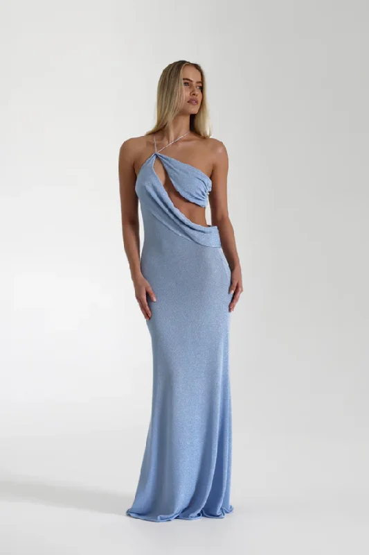 Elissa Dress Periwinkle Evening Looks