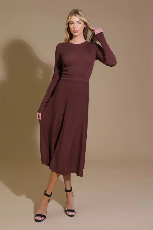 PLACE TO BE SWEATER MIDI DRESS Now On Sale For Chic Urban Styles