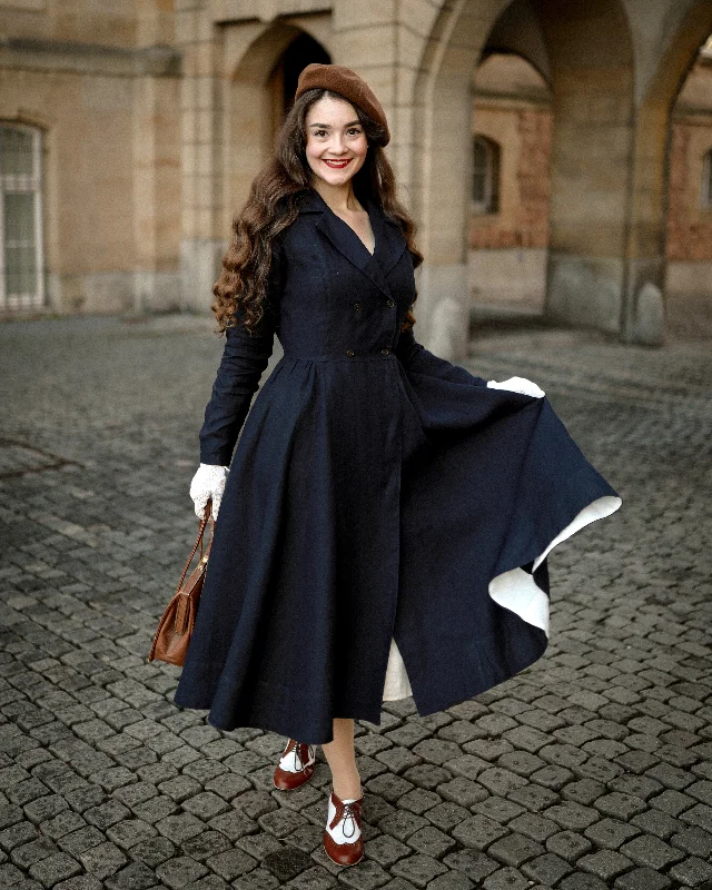 Enola Dress, Long Sleeve Timeless Elegant