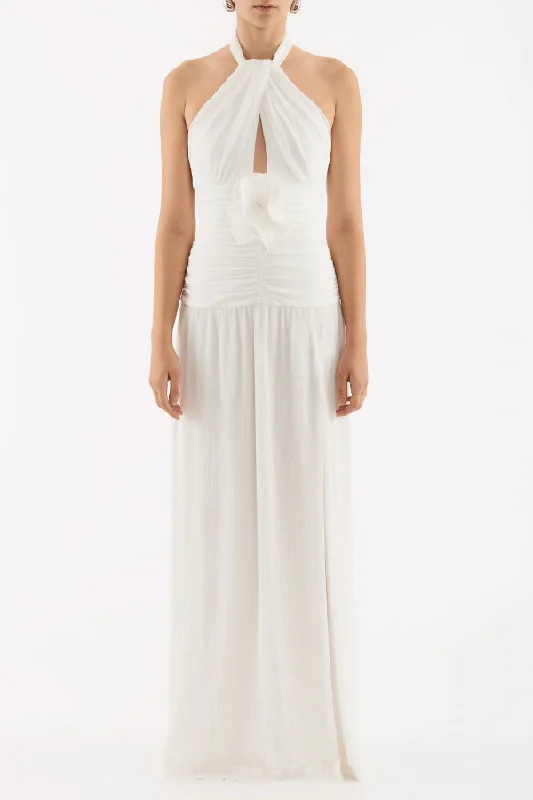 Guinevere Halter Gown Ivory Best Deals Of The Season