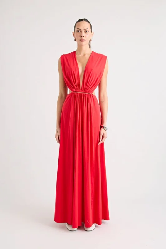 Do For Love Gown Red Update With Cottagecore Styles