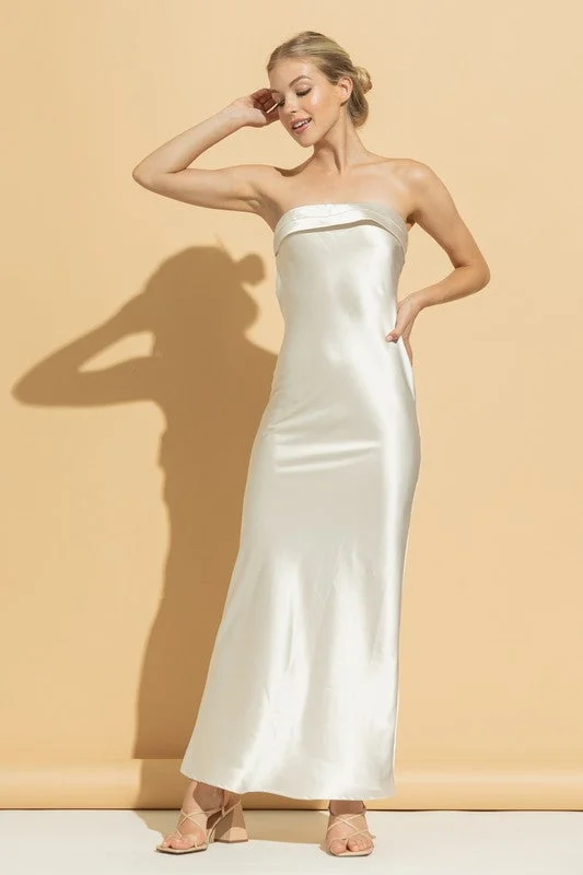 Dreamscape Maxi In Ivory- SMALL LEFT Style Breakthroughs