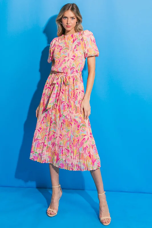 BOARDWALK DREAM WOVEN MIDI DRESS Flash Sale Fever