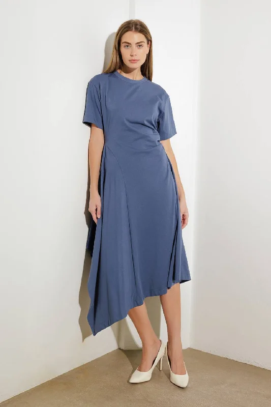 RIGHT ON CUE KNIT MIDI DRESS Mega Sales