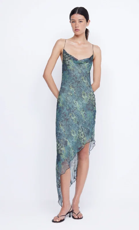 MERISOL SLIP DRESS - NOUVEAU BLEUE Limited Time