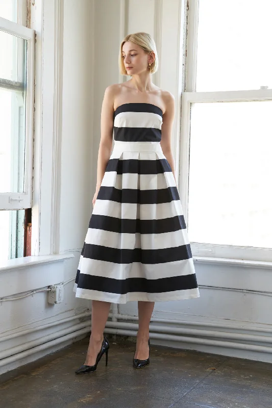 FREE AND EASY WOVEN MIDI DRESS Y2K Nostalgic Fashion Look