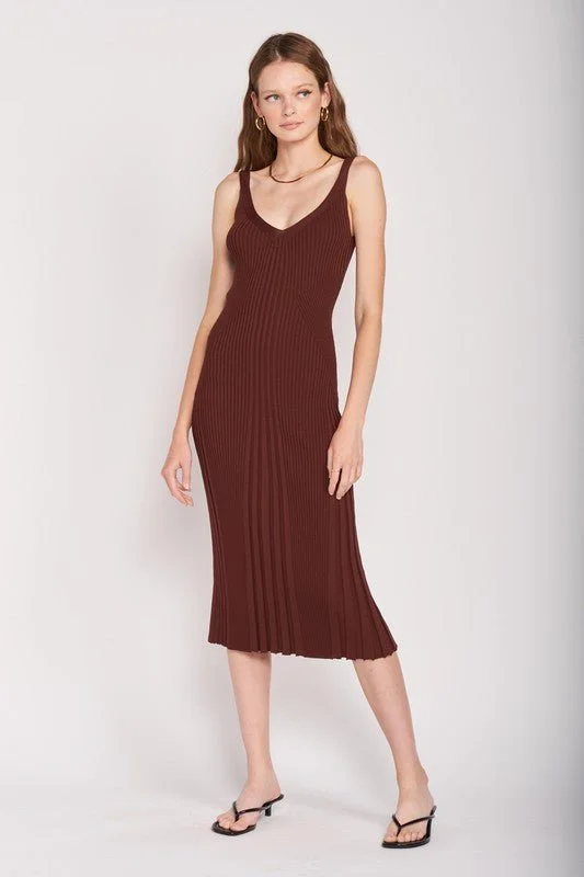 Open Back Ribbed Knit Dress Big Savings On Rustic Countryside Styles