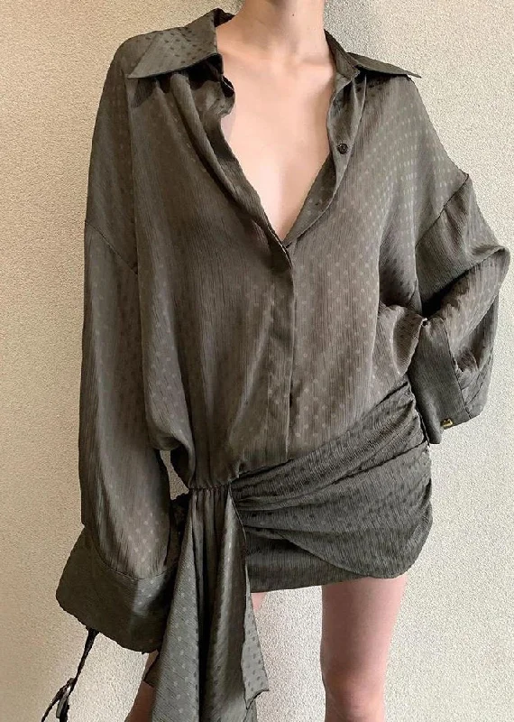 2024 Original Design Unique Shirt Wrap Hip Dress Summer Cool Prices