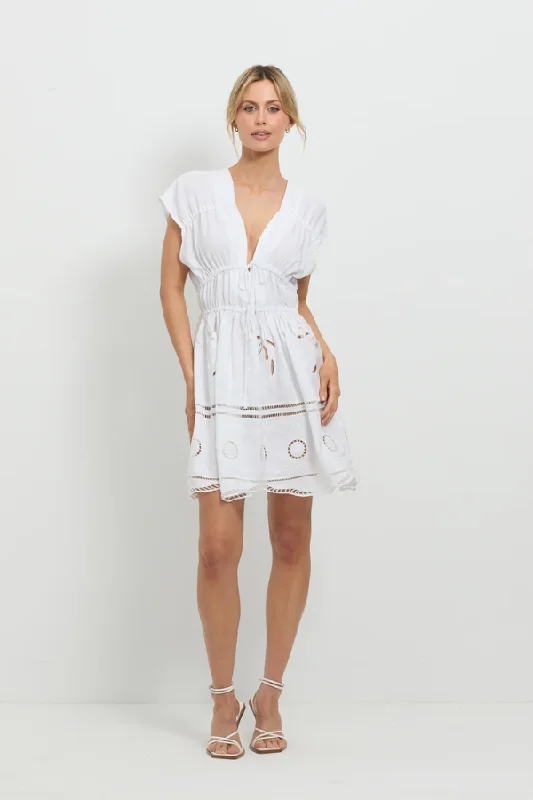 Sunrise Spirit Dress White Seasonal Fashion