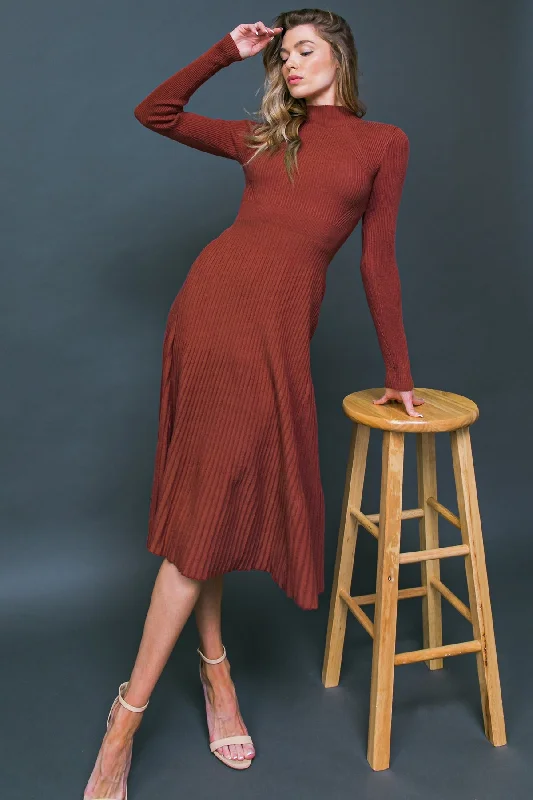 STOLEN KISSES SWEATER MIDI DRESS Modern Romance