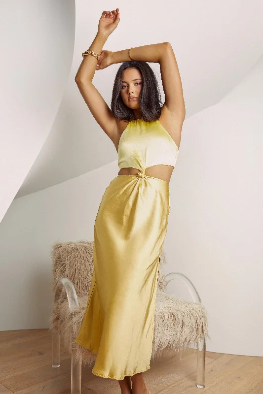 Elisa Dress / Yellow Fashion Essentials