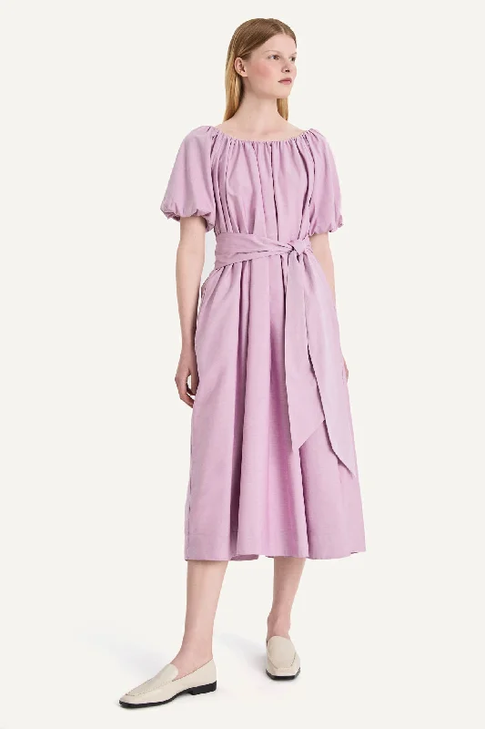 Bastion Dress in Rose Chambray Attire Sale