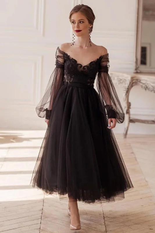 Daydreamer A-line Tulle Evening Dress Flash Sale Now