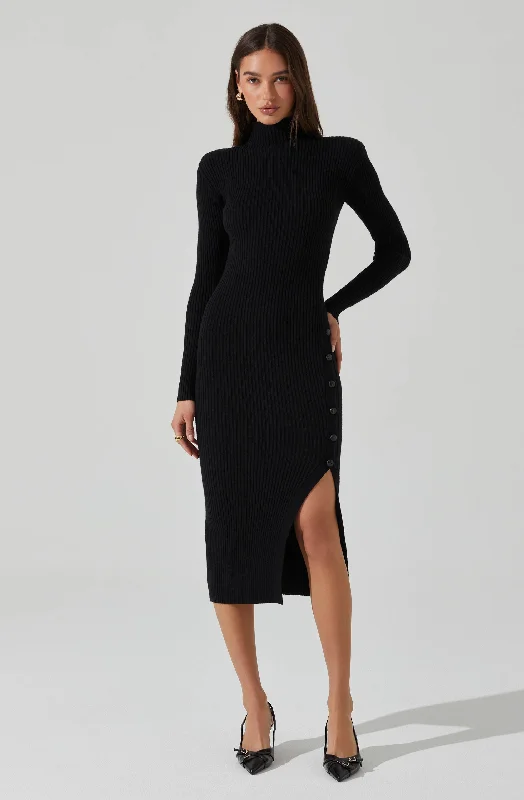 Soryn Sweater Midi Dress Quick Grab Deals