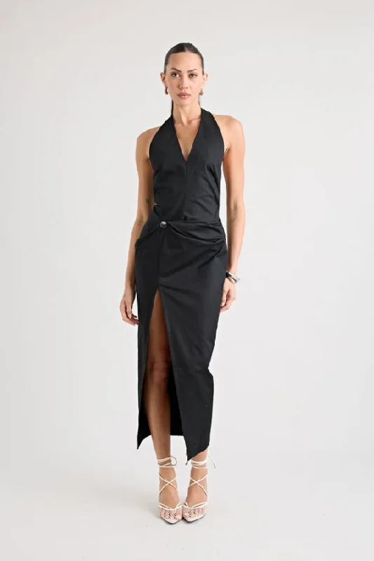 Rio Terra Dress Black Casual Chic