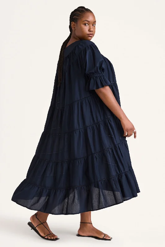 Paradis Dress in Navy Best Seller