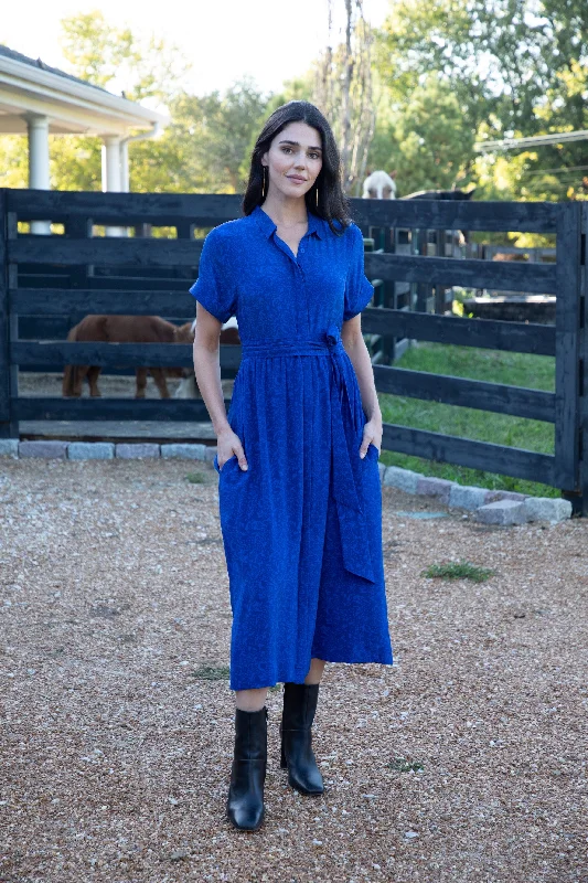 St. Germain Silk Midi Dress Trend Forward Threads