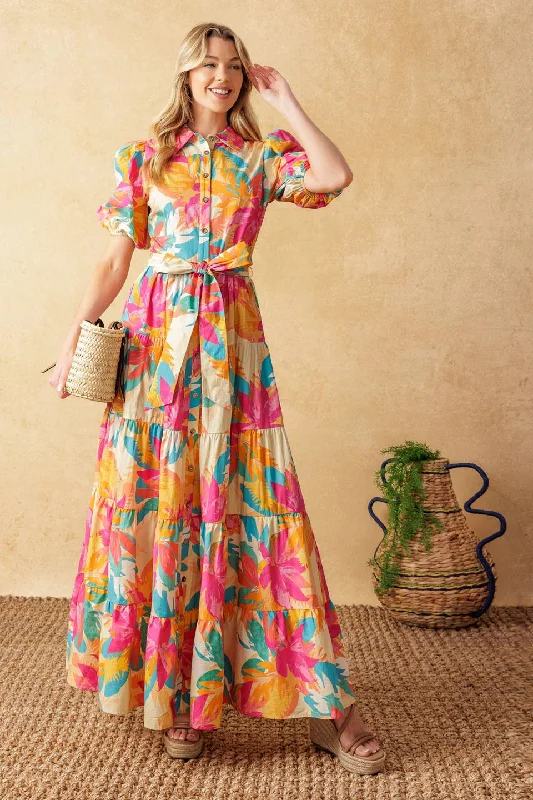 SWEET SOIREE WOVEN MIDI DRESS Huge Discounts This Week