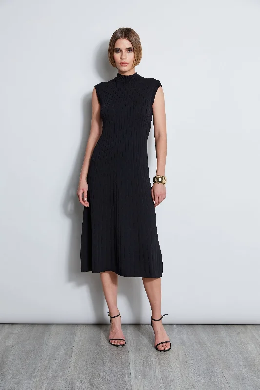 Knit Midi Dress Nordic Minimalist Home Look