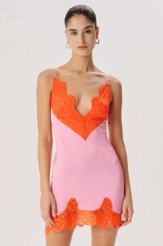 Nyko Dress Carnation/Orange Pastel Styles