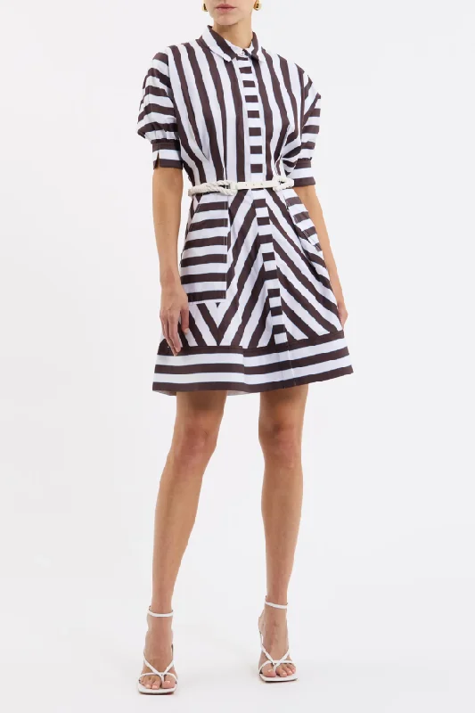 Pippa Mini Dress Stripe Budget Friendly