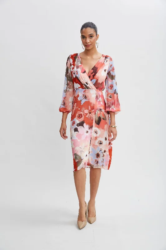 Wintergarden Floral Dress Classic Women's Fashion