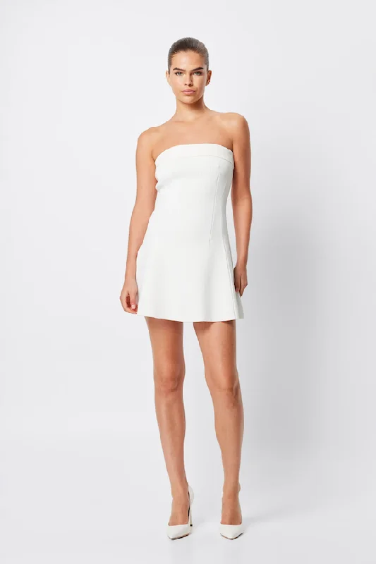 Monaco Mini Dress White Limited - Time Bundle