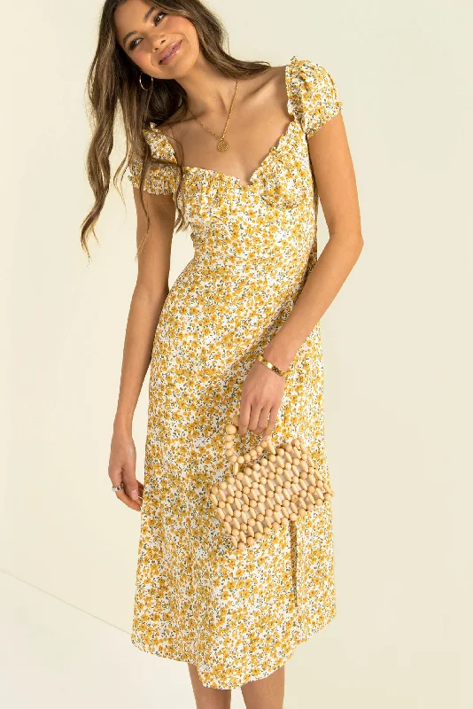 Miranda Dress / Yellow Style Revolution