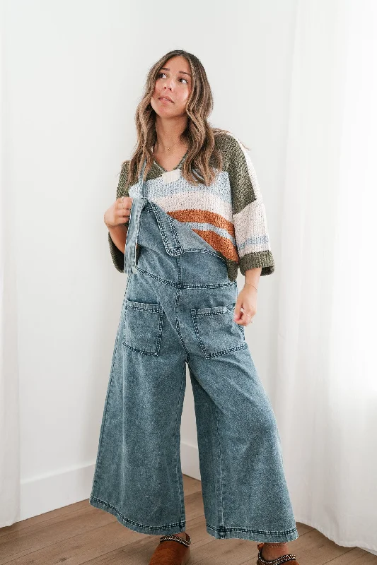 Perfect For You Denim Jumpsuit New In This Season