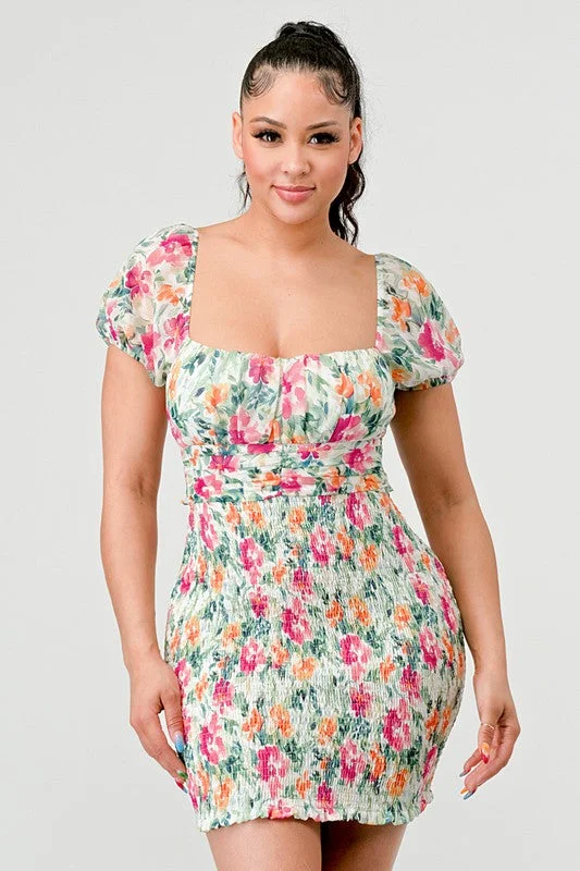 Wild Bouquet Dress Massive Savings