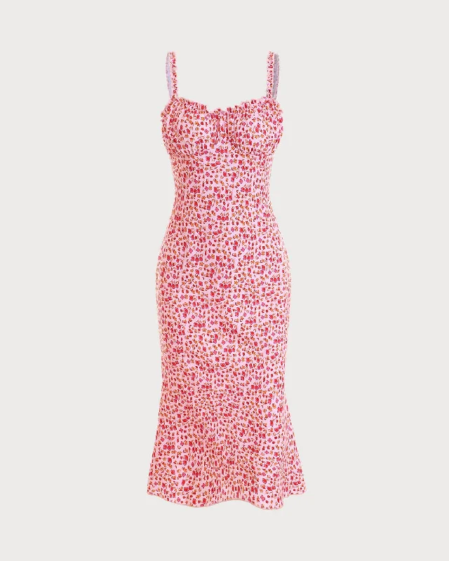 The Frill Trim Floral Cami Dress Spring Fling Sale